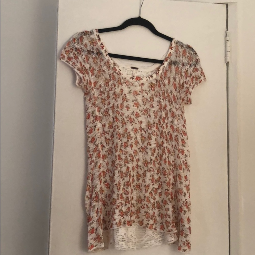 Free People crochet top